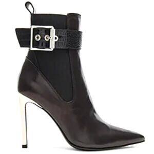 Rag And Bone Wren  Black Bootie Sz 38 (8)